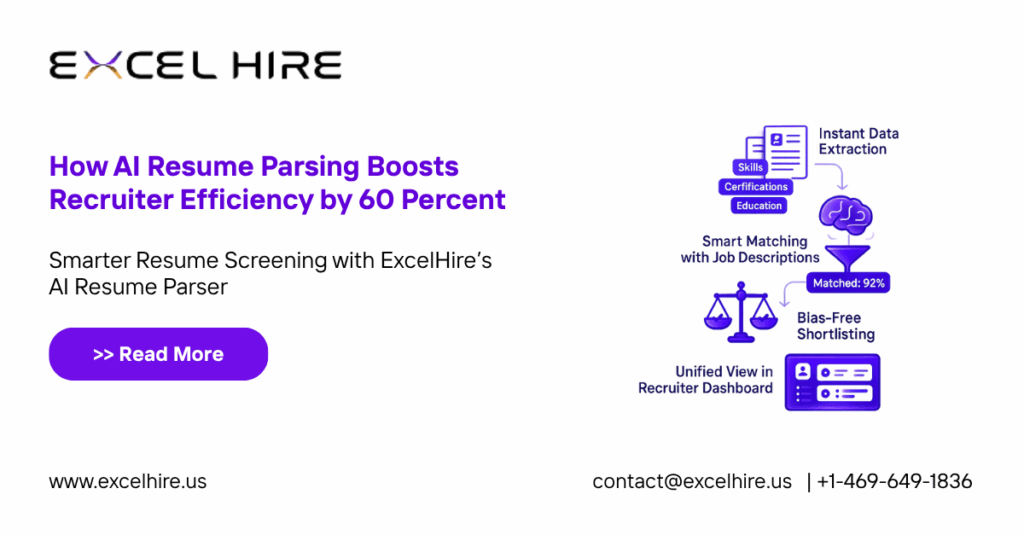 How AI Resume Parsing Boosts Recruiter Efficiency by 60 Percent