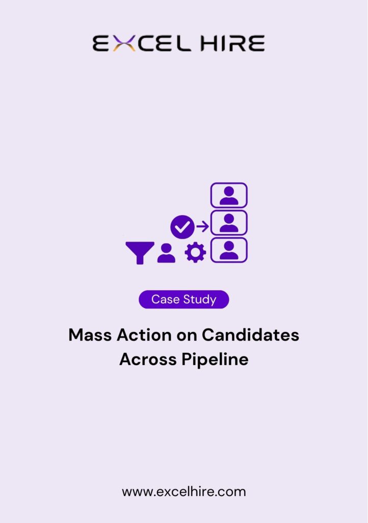Mass Action on Candidates Across Pipeline